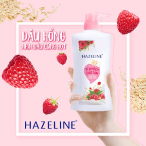 Sữa Tắm Hazeline Yến Mạch Dâu Tằm Sáng Da 900g
