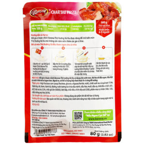 Xốt gia vị hoàn chỉnh ướp thịt nướng xá xíu Barona gói 80g