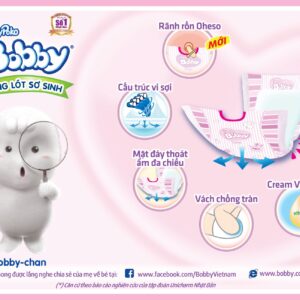 Miếng Lót Bobby Newborn 1 - 64 Miếng