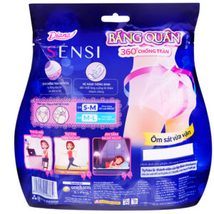 Băng vệ sinh Diana Sensi băng quần size M-L