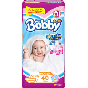 Miếng Lót Sơ Sinh Bobby Fresh Newborn 2 - 40 (40 Miếng)