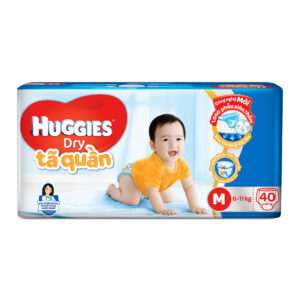 Bỉm quần huggies M 40 miếng cho bé từ 6-11kg