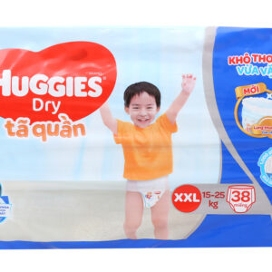Tã quần Huggies Dry size XXL 38 miếng (cho bé 15 - 25kg)