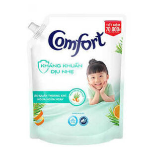 Nước xả vải Comfort Kháng Khuẩn Dịu Nhẹ 1 Lần xả Túi 2.8L