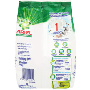 Bột giặt Ariel hương nắng mai 720g