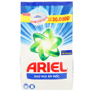 Bột giặt Ariel khử mùi ẩm mốc 2.5kg