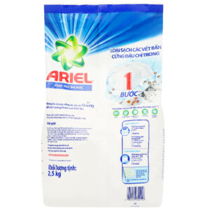 Bột giặt Ariel khử mùi ẩm mốc 2.5kg