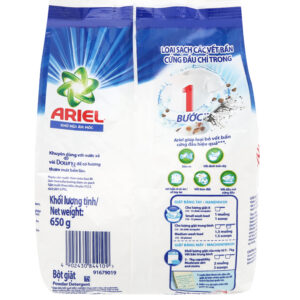 Bột giặt Ariel khử mùi ẩm mốc 650g