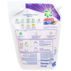 Nước giặt Ariel Matic giữ màu túi 3.1 lít