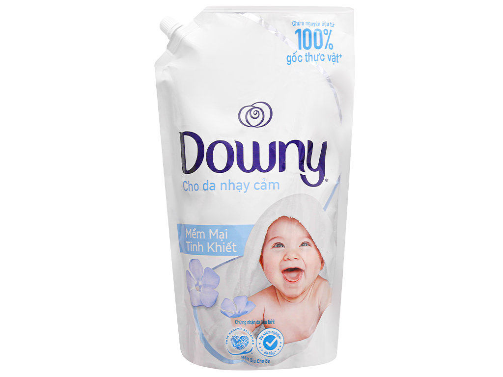 Nước xả Downy với những thành phần thiên nhiên, đảm bảo luôn dịu nhẹ cho làn da mỏng manh của bé nên là thương hiệu nước xả cho bé yêu thích của hàng ngàn người mẹ. Nước xả cho bé Downy cho da nhạy cảm hương sả túi 1.6 lít đóng túi tiết kiệm hơn cho mẹ tiện dùng