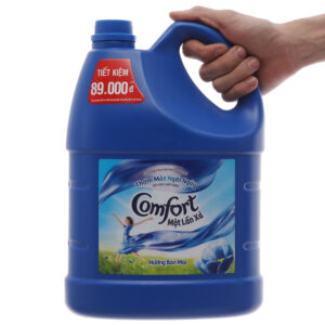 Nước xả vải Comfort một lần xả hương ban mai can 3.8 lít