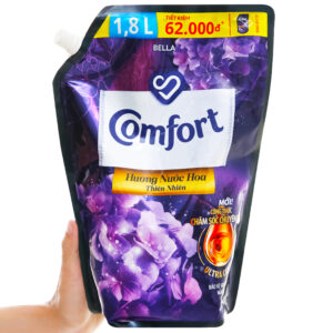 Nước xả vải Comfort hương nước hoa thiên nhiên bella túi 1.8 lít