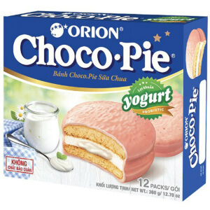 Bánh Orion Chocopie Sữa Chua Yogurt (12 bánh x 30g)