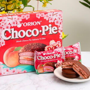 Bánh Choco-pie Sakura vị đào 360g