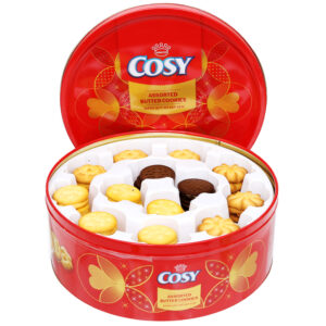Bánh quy bơ thập cẩm kẹp kem Cosy hộp 546g
