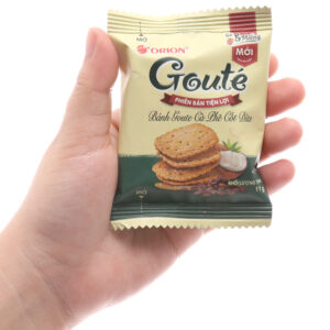 Bánh Gouté cà phê cốt dừa hộp 66g