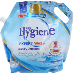 Nước giặt xả Hygiene xanh hương hoa nhẹ nhàng túi 1.8 lít