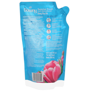 Nước xả vải Downy hương nắng mai túi 800ml