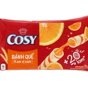 Bánh quế vị kem cam Cosy gói 132g