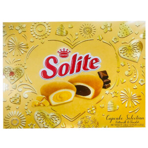 Bánh Solite, vị Bơ sữa & Sôcôla-Kinh Đô, hộp 368g