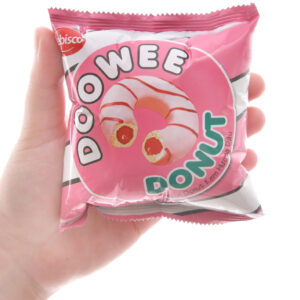 Bánh kem hương dâu Doowee Donut hộp 300g 10 cái
