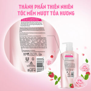 Dầu gội SUNSILK mềm mượt tỏa hương (650g)
