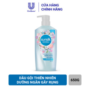 Dầu gội Sunsilk natural dưỡng ngăn gãy rụng 650g