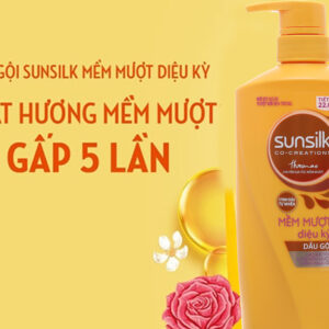 Dầu gội Sunsilk mềm mượt diệu kỳ