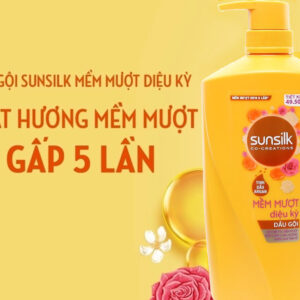 Dầu gội Sunsilk mềm mượt diệu kỳ 900ML