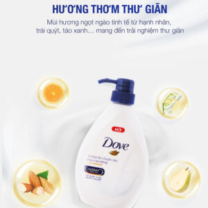 Sữa tắm dưỡng thể Dove dưỡng ẩm chuyên sâu 527ml